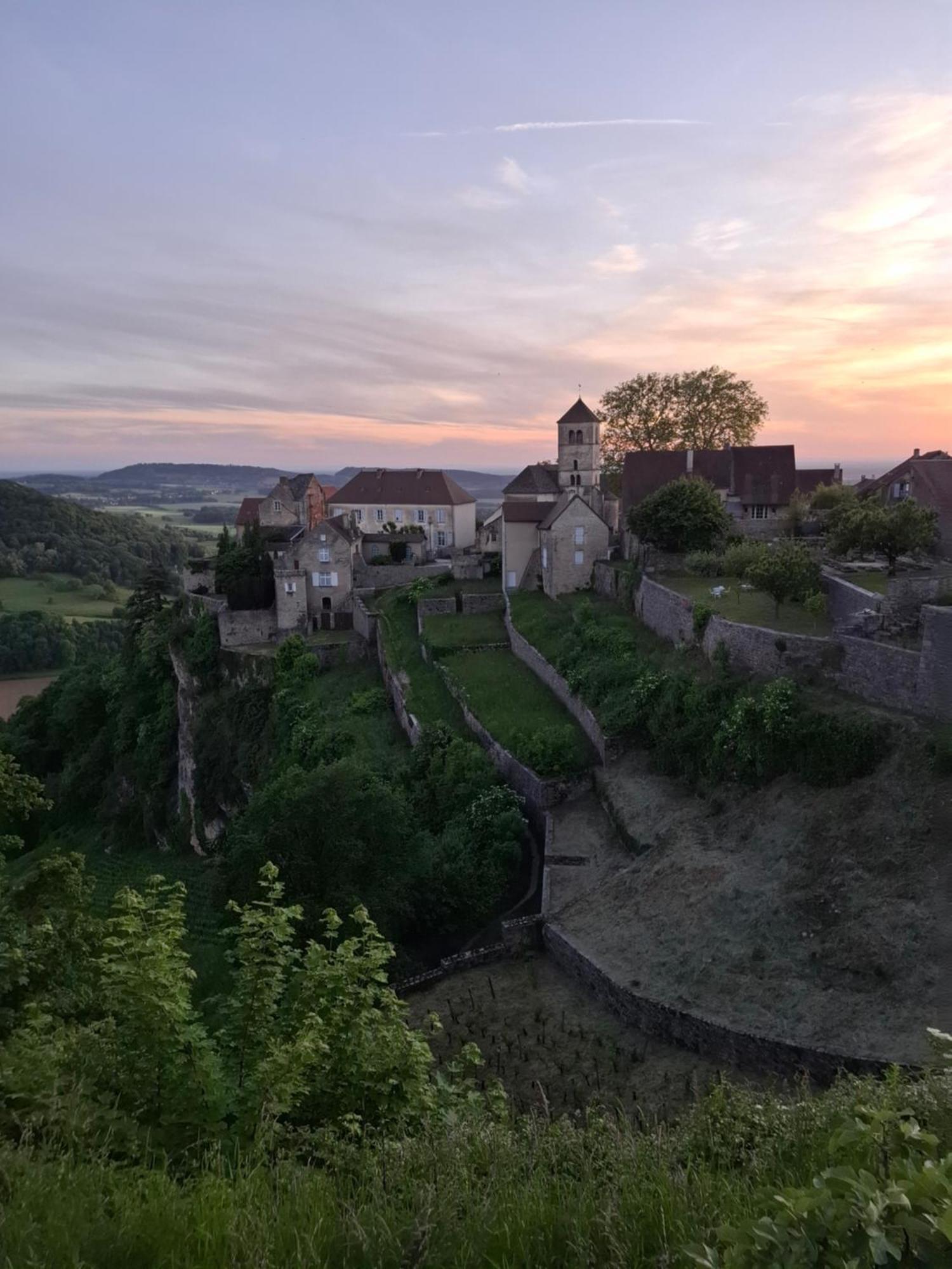 Maison D'Eusebia Château-Chalon Eksteriør bilde